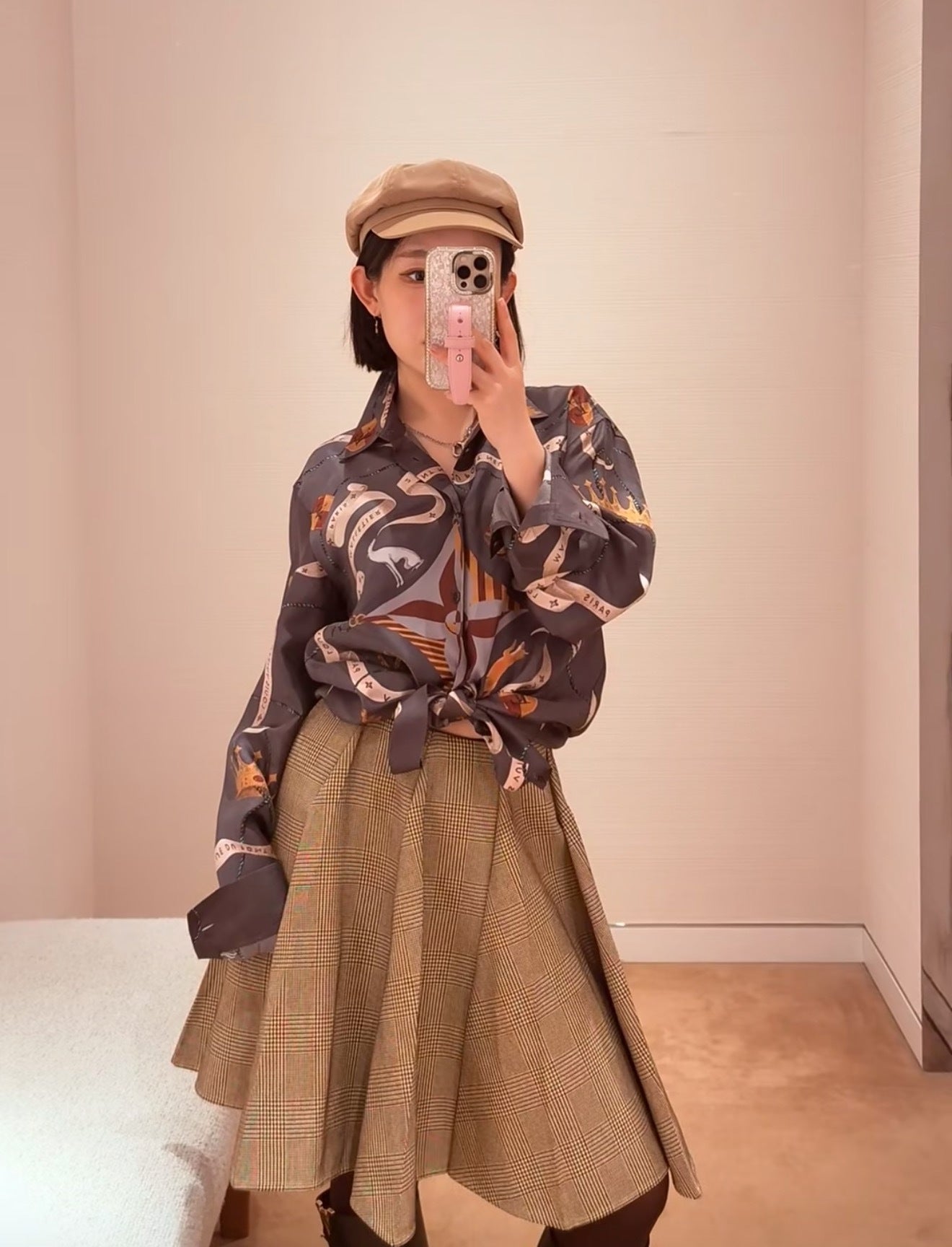 Louis NEW printed silk shirt