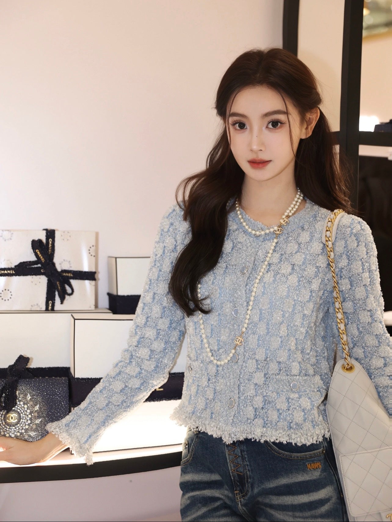 Chan NEW tassel cardigan