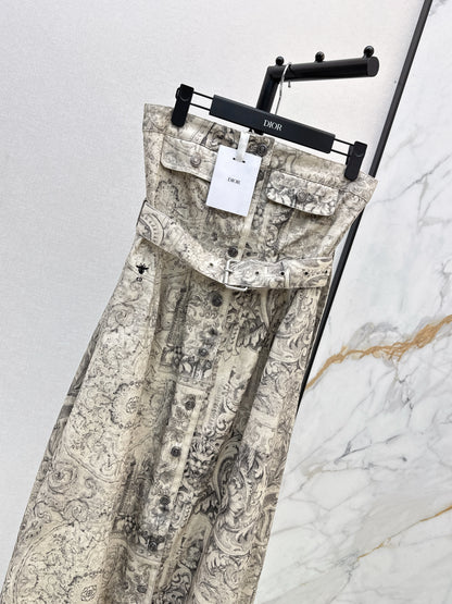 CD NEW strapless dress