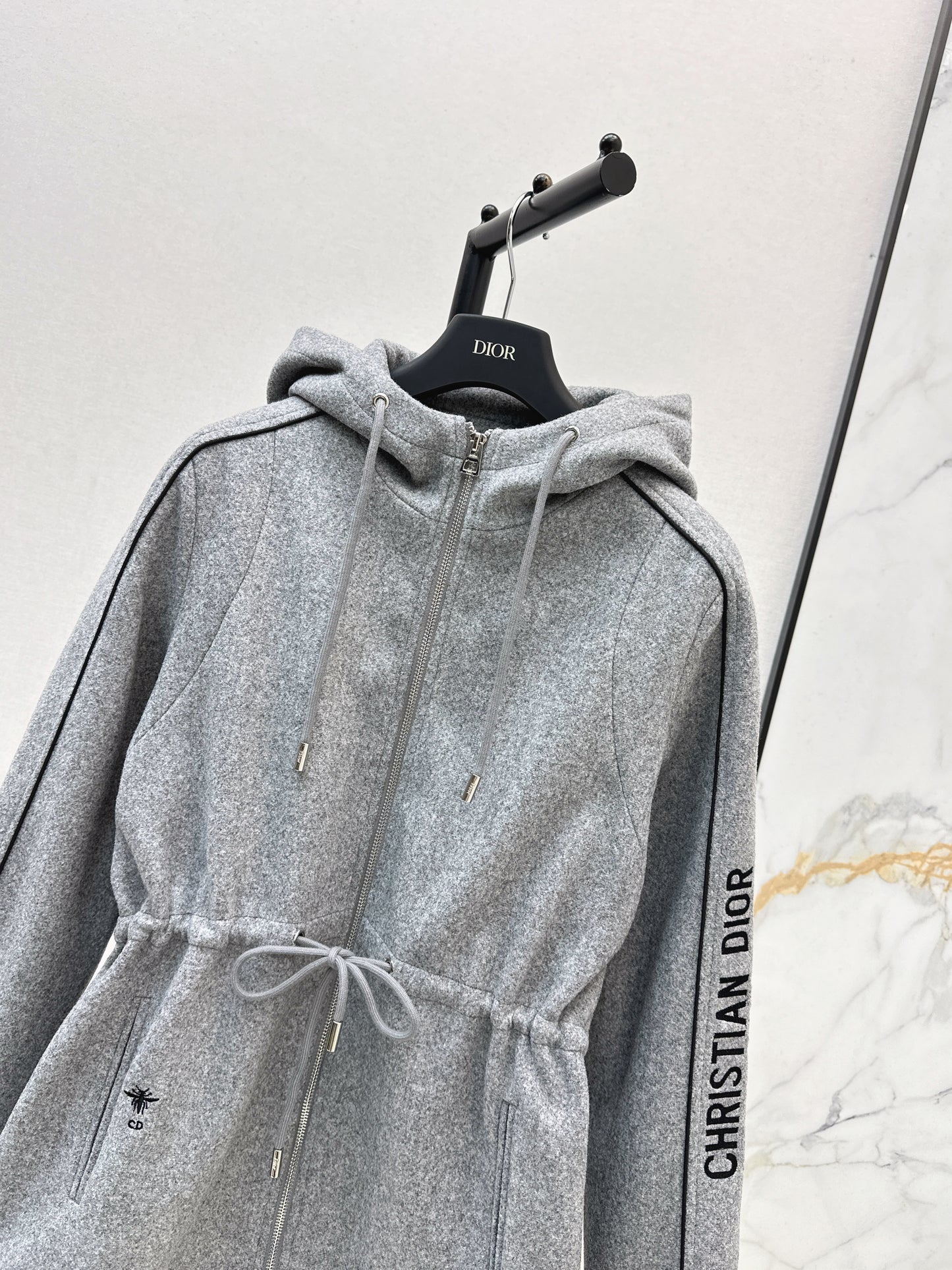 CD NEW drawstring hooded jacket