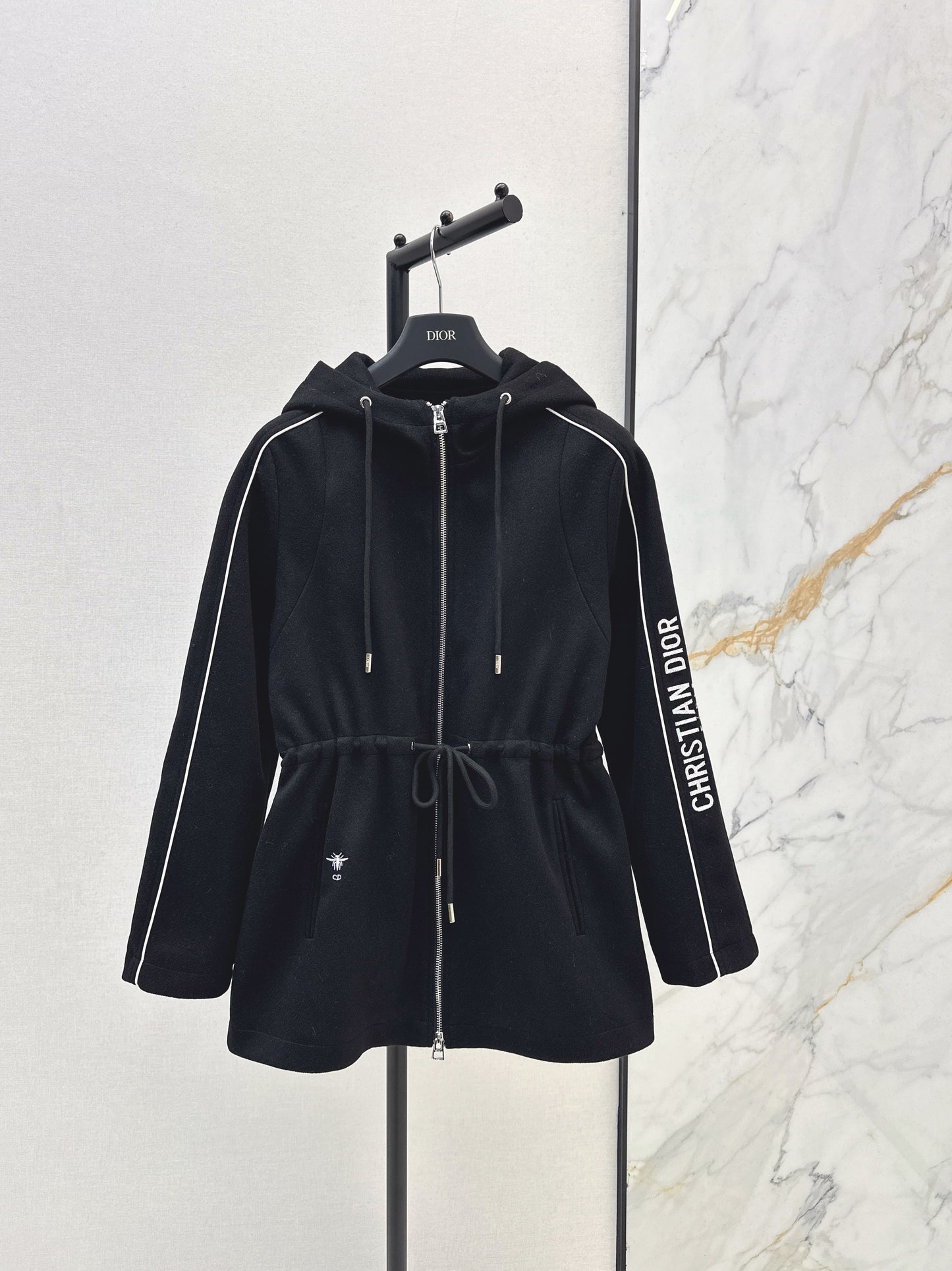 CD NEW drawstring hooded jacket