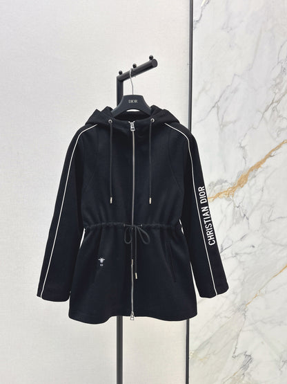 CD NEW drawstring hooded jacket