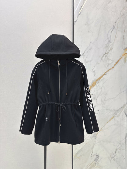 CD NEW drawstring hooded jacket