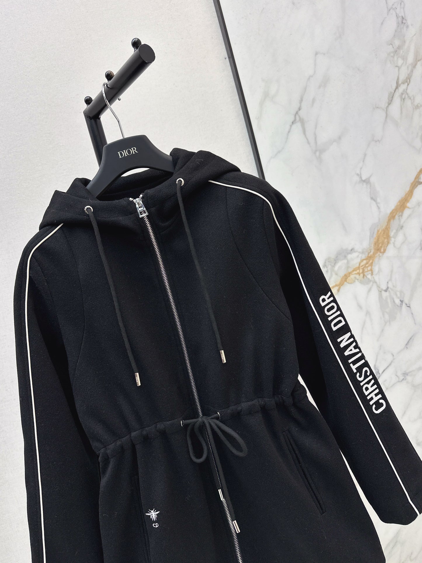 CD NEW drawstring hooded jacket