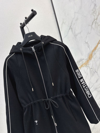 CD NEW drawstring hooded jacket