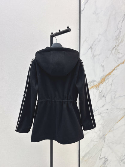 CD NEW drawstring hooded jacket