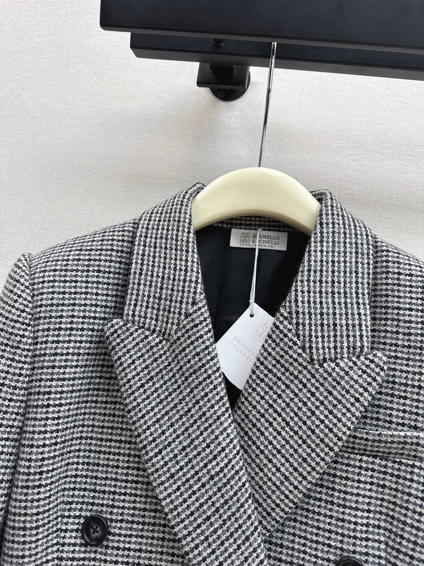 Brun' NEW houndstooth blazer