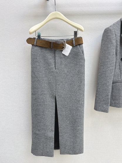 Brun' NEW houndstooth skirts