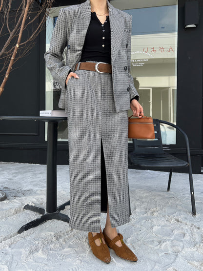 Brun' NEW houndstooth skirts