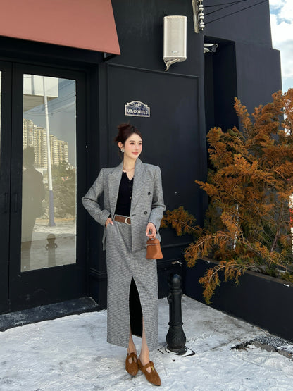 Brun' NEW houndstooth skirts