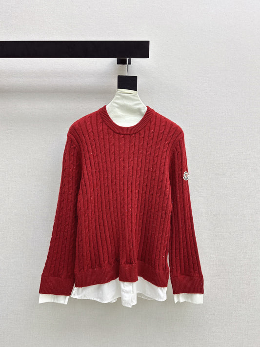 Monc NEW contract knit sweater