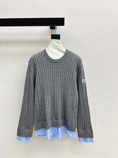 Monc NEW contract knit sweater