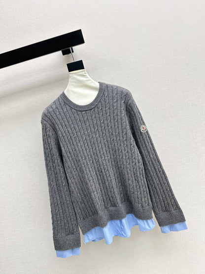 Monc NEW contract knit sweater