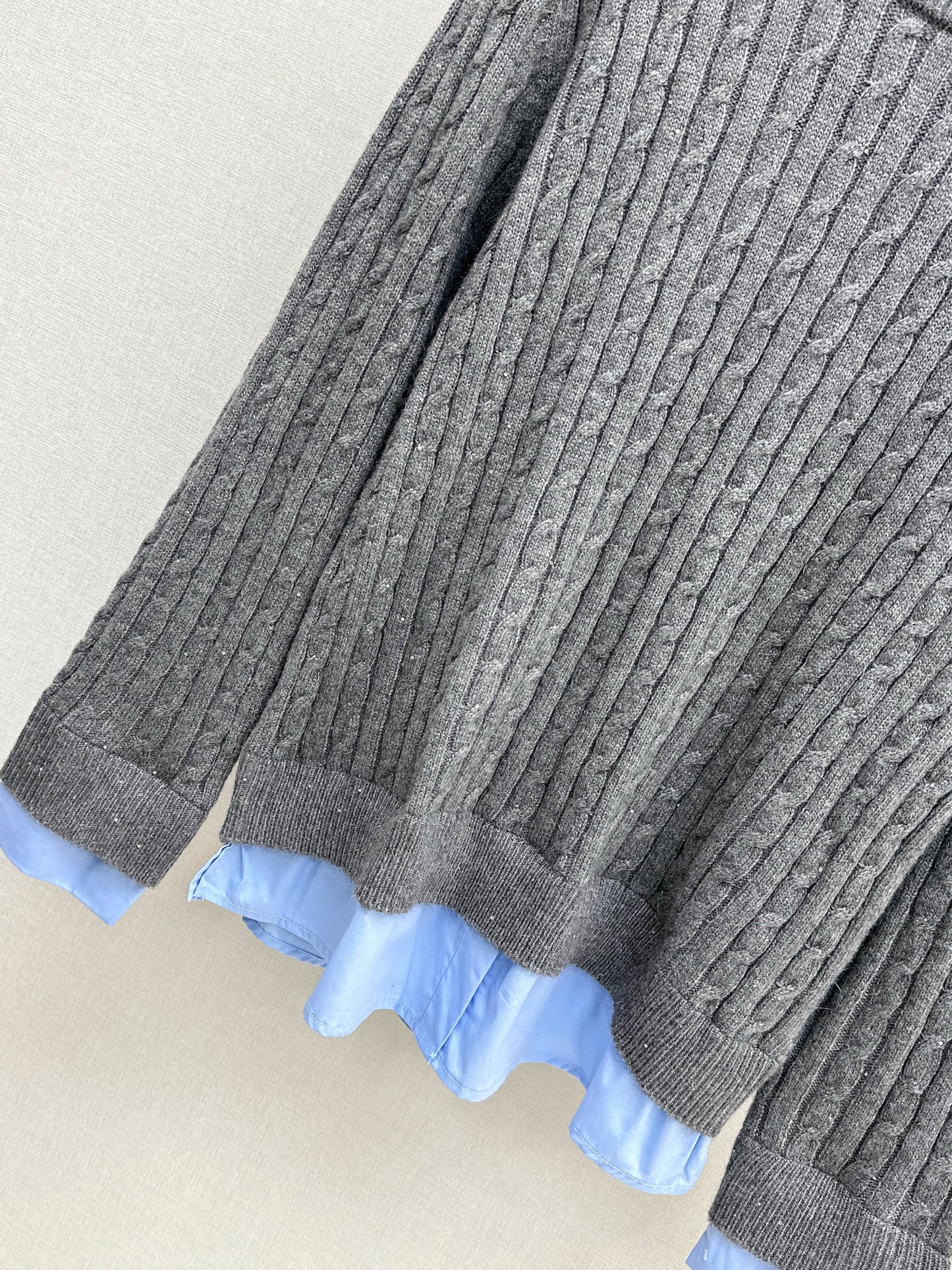 Monc NEW contract knit sweater