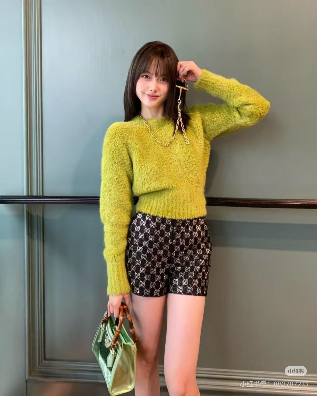 Guc NEW woven shorts