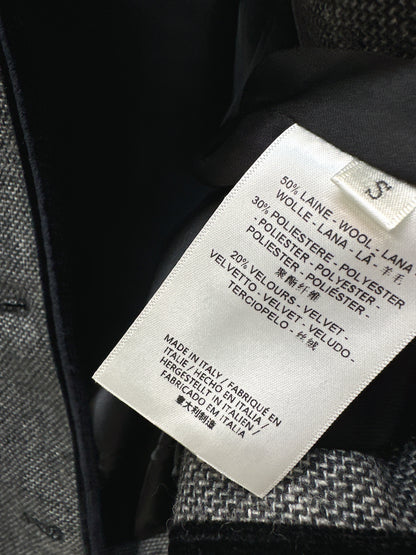 Herm NEW contract velvet jacket