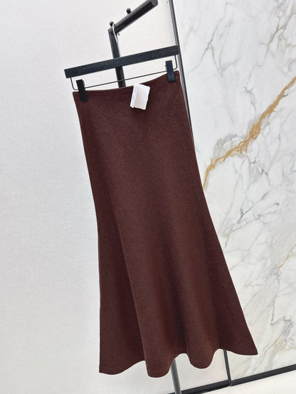 Brun NEW godet skirt