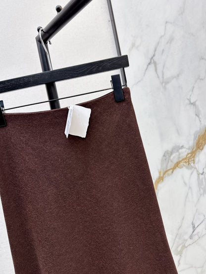 Brun NEW godet skirt