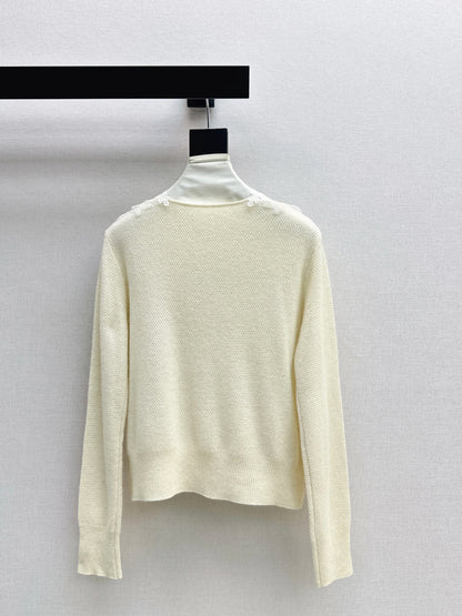 Es NEW Lace-paneled cardigan