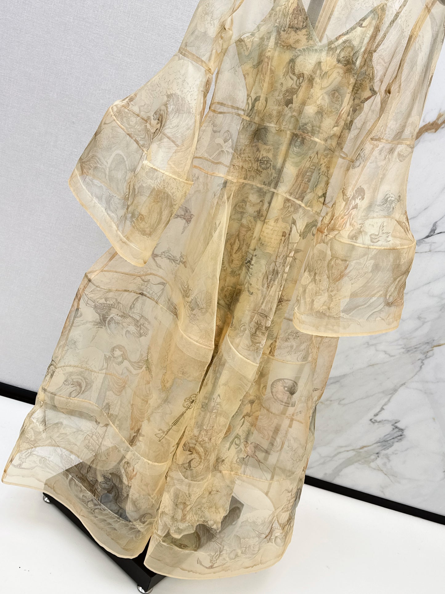 Zimm NEW silk printed dress