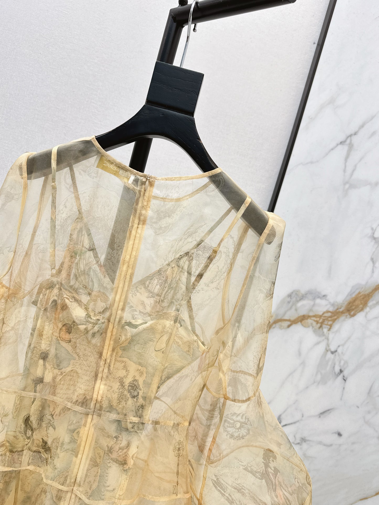 Zimm NEW silk printed dress