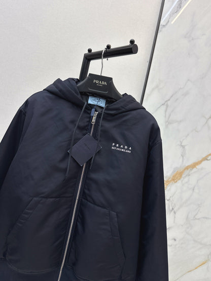 Pra NEW drawstring padded jacket