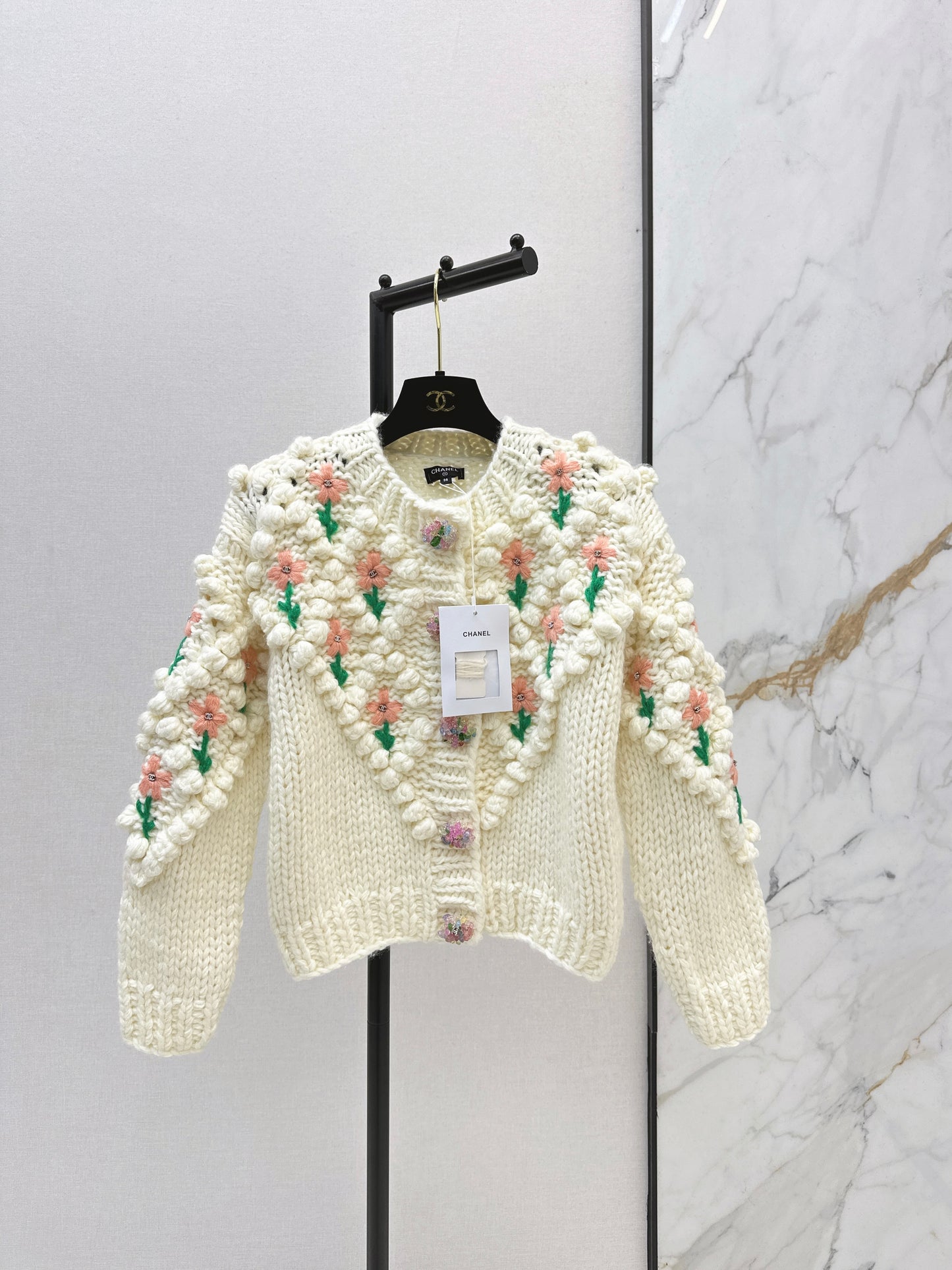Chan NEW vintage floral cardigan