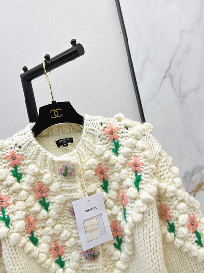 Chan NEW vintage floral cardigan