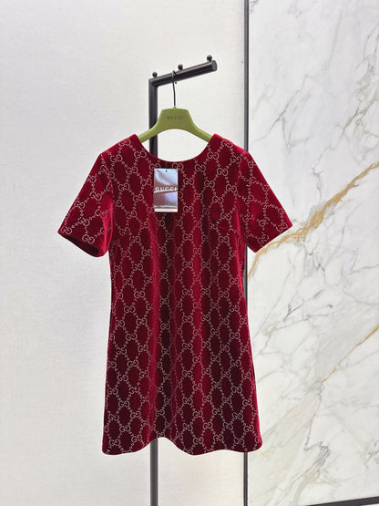 Guc NEW rhinestone dress