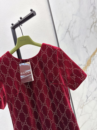 Guc NEW rhinestone dress