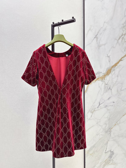 Guc NEW rhinestone dress