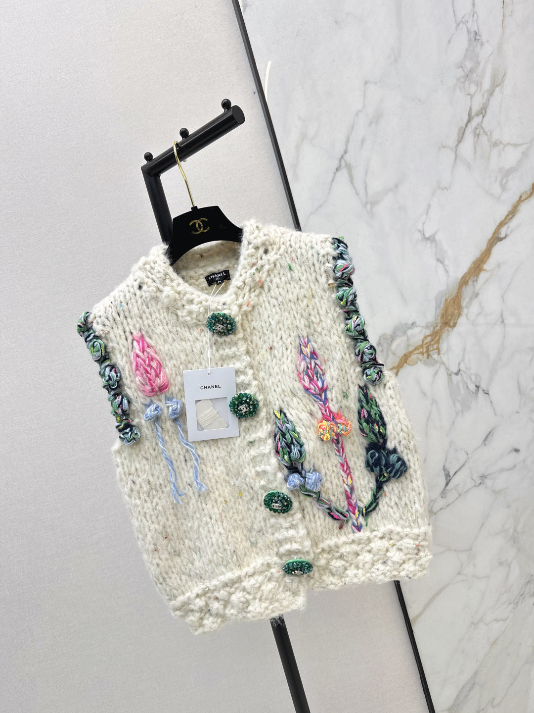 Chan NEW vintage knitted vest