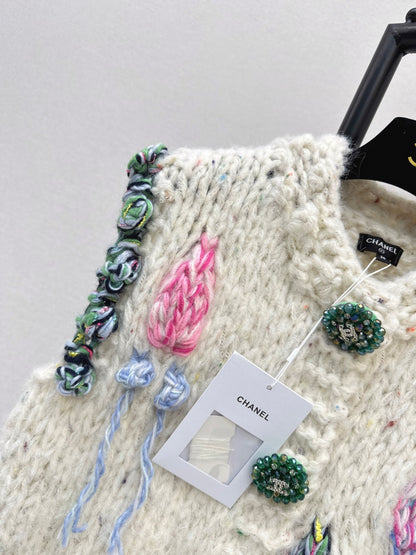 Chan NEW vintage knitted vest