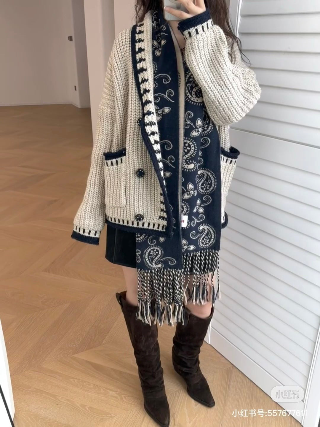 Chan NEW Knitted jacket