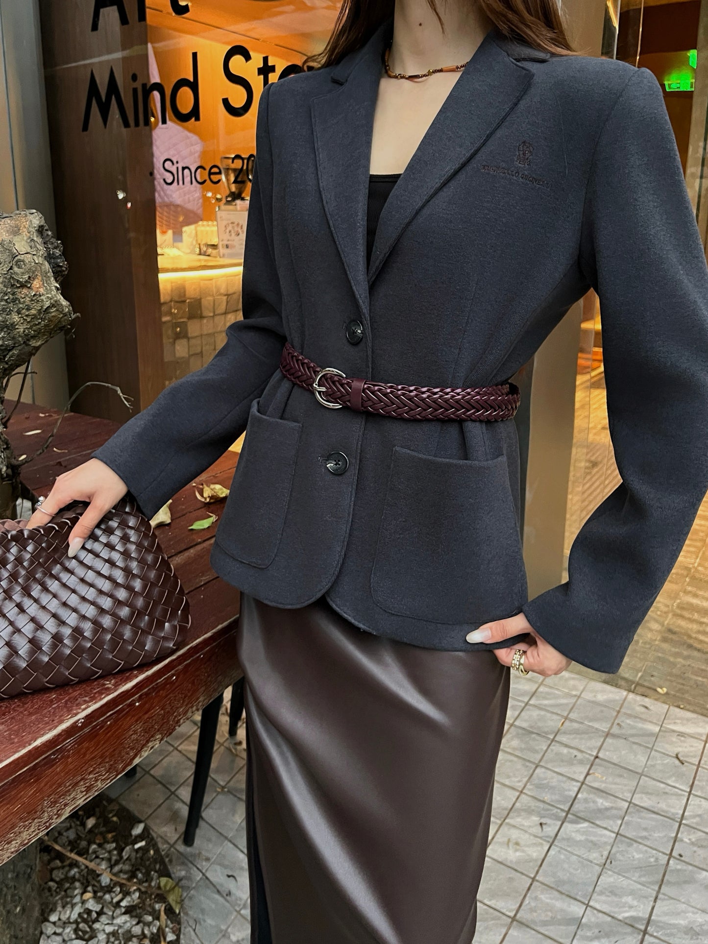 Ral NEW blazer with belted