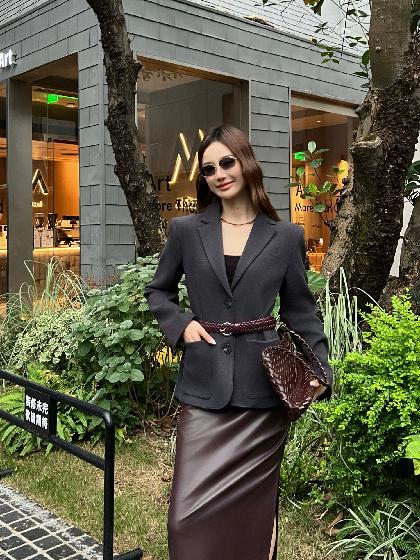 Ral NEW blazer with belted