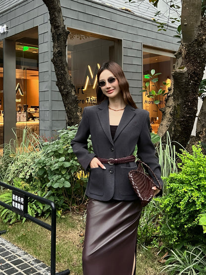 Ral NEW blazer with belted