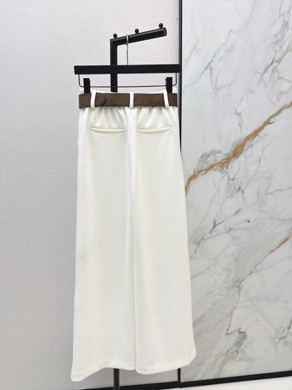 Ral NEW straight pants with belted