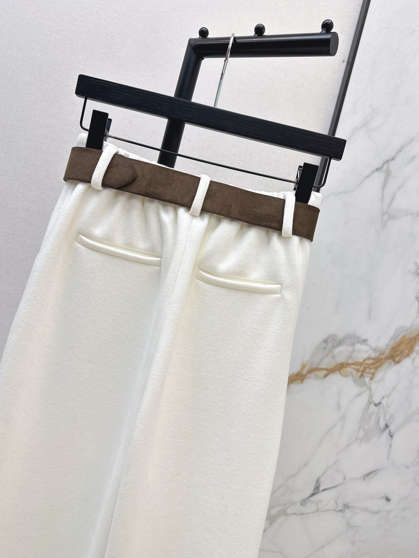 Ral NEW straight pants with belted