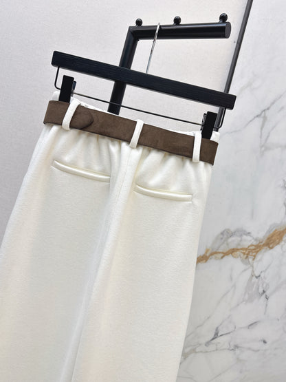 Ral NEW straight pants with belted