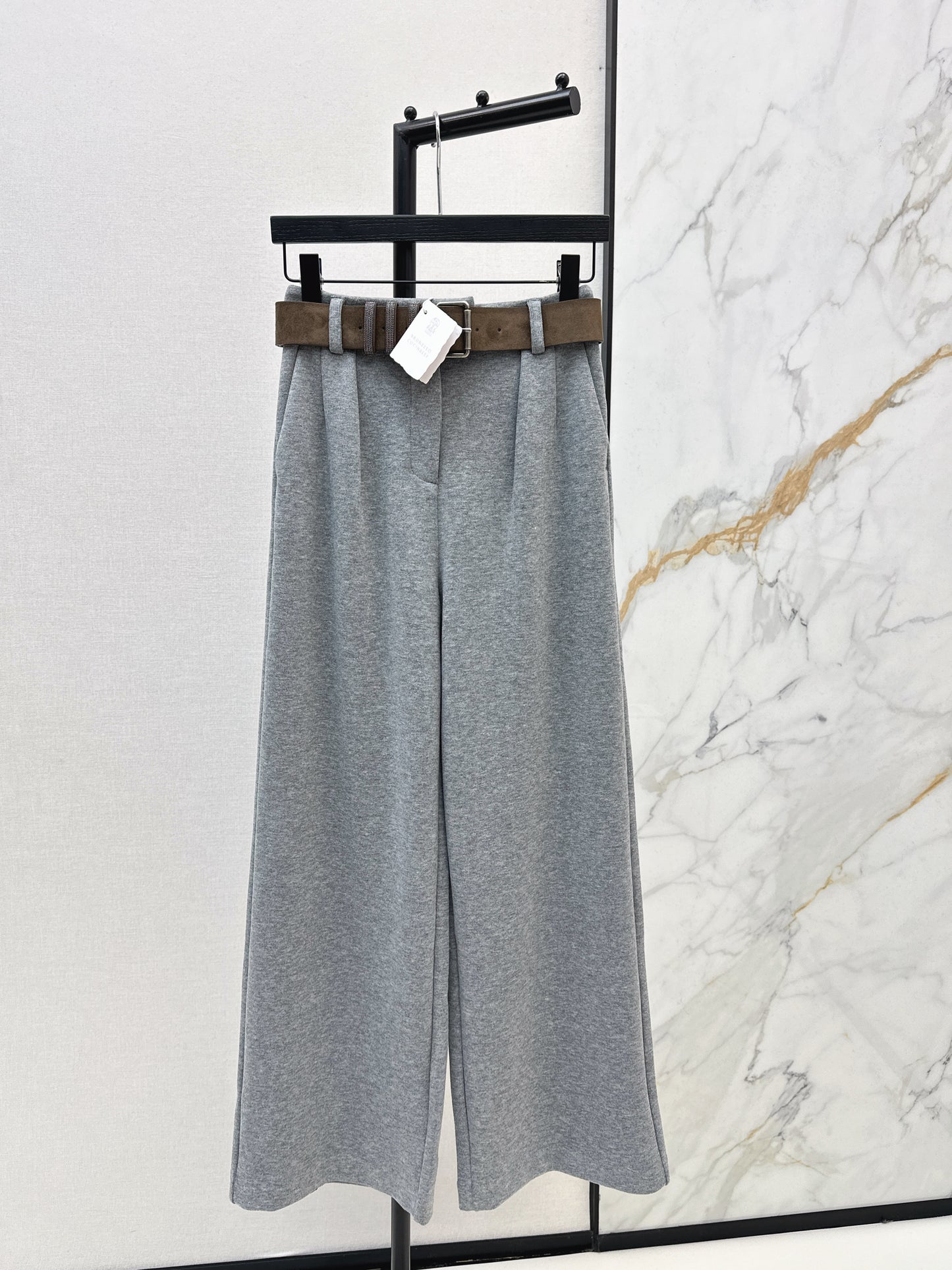 Ral NEW straight pants with belted