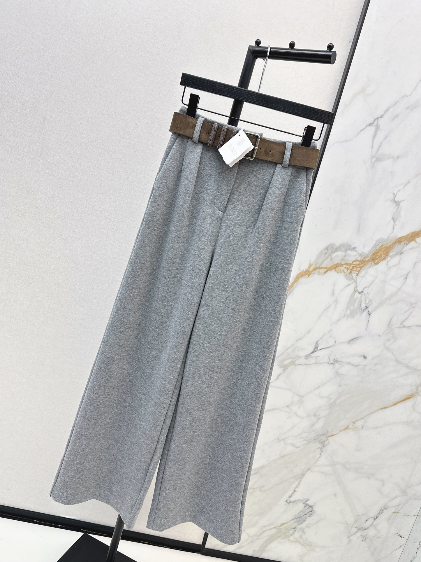 Ral NEW straight pants with belted