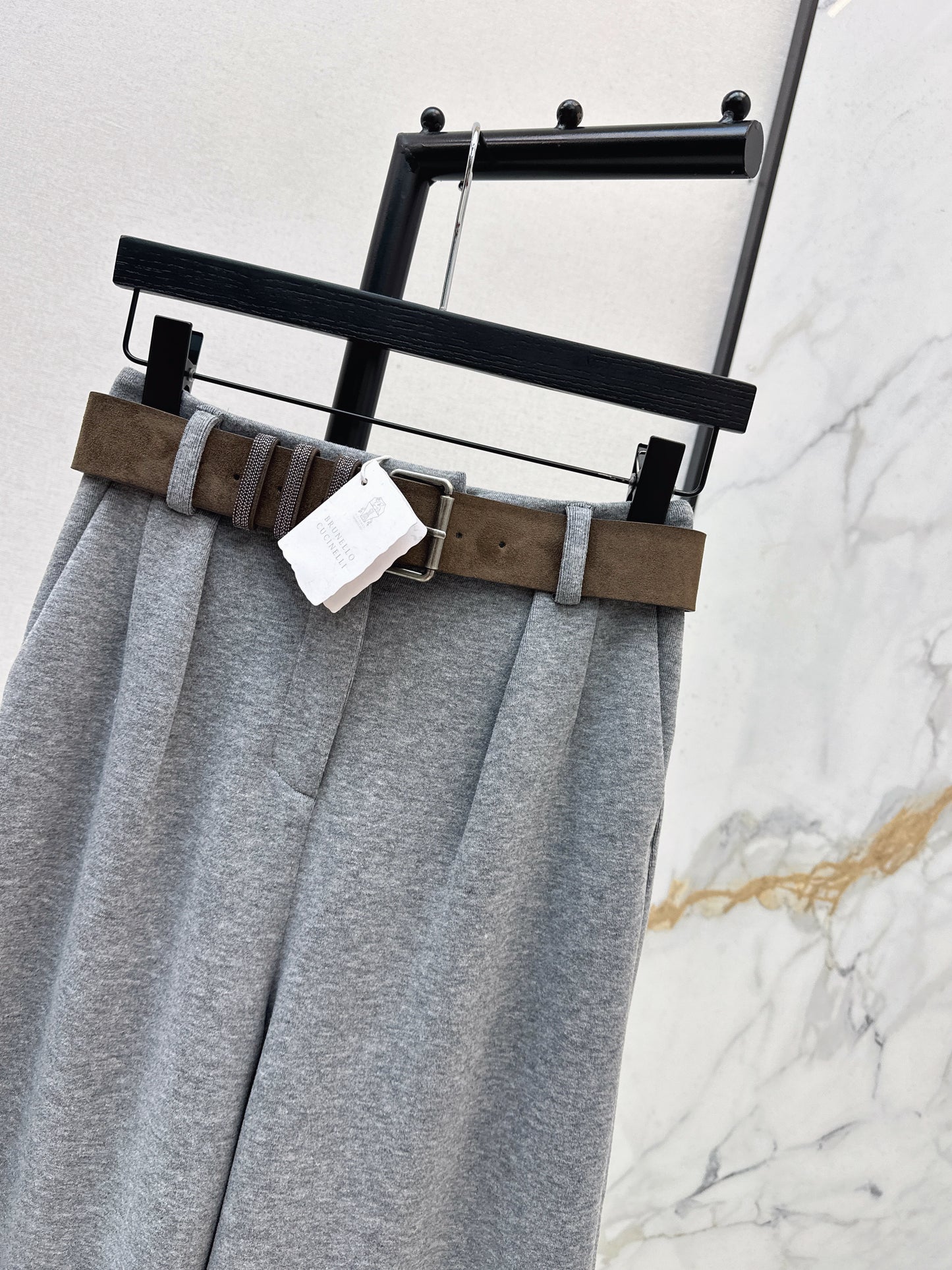 Ral NEW straight pants with belted