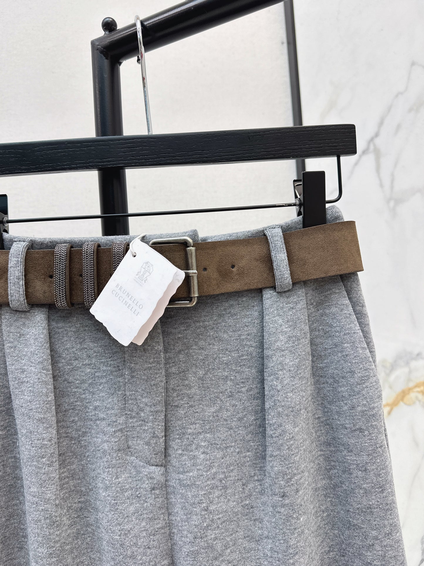 Ral NEW straight pants with belted