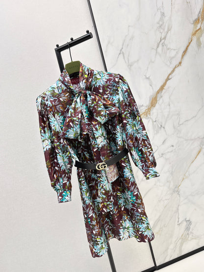 Guc NEW 3d floral print dress