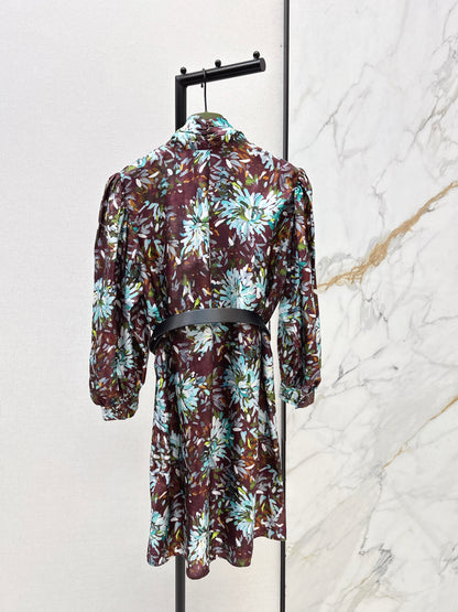 Guc NEW 3d floral print dress