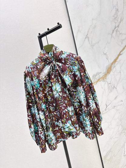 Guc NEW 3d floral print shirts