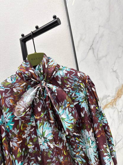 Guc NEW 3d floral print shirts