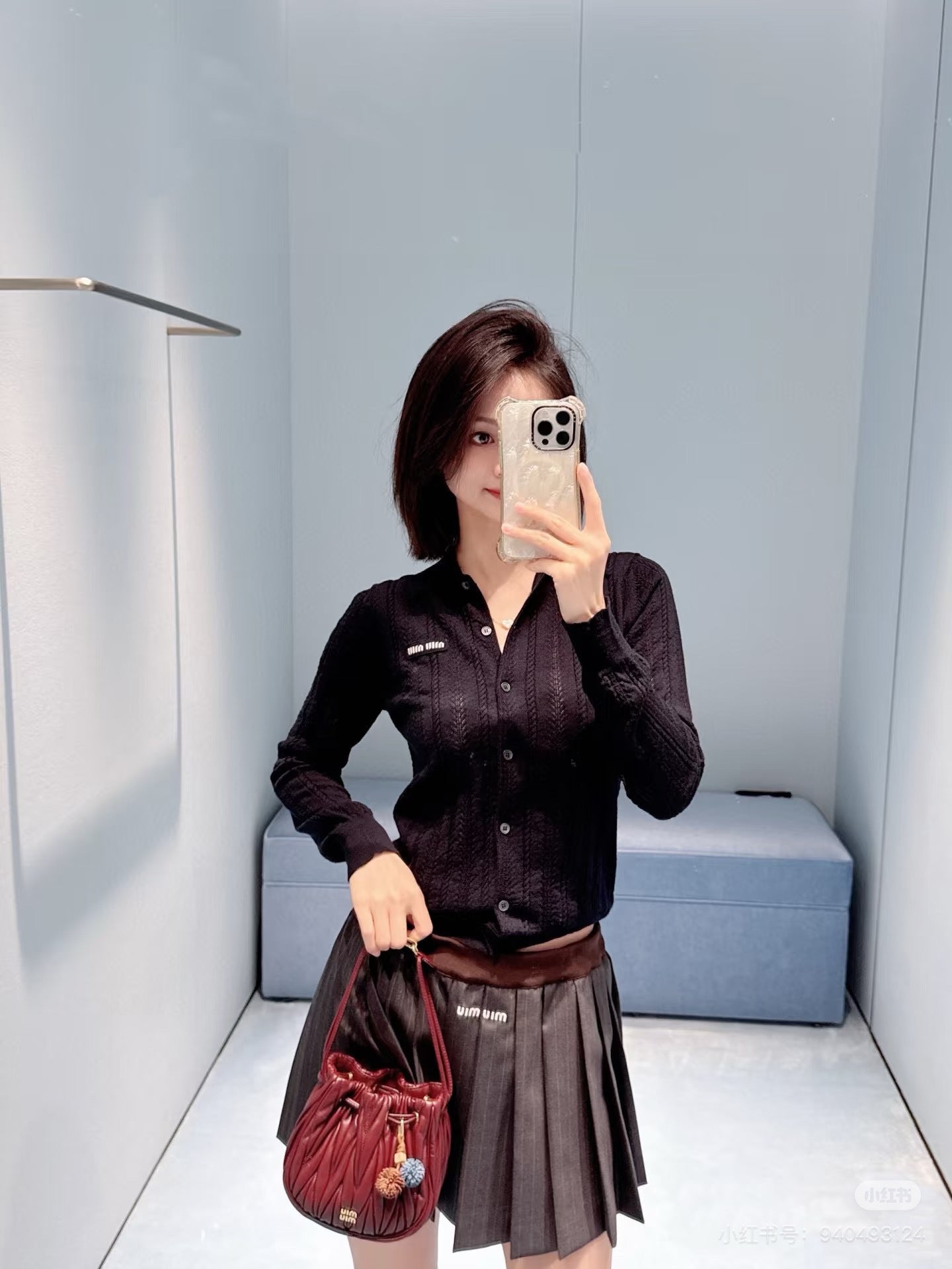 Miu NEW Knitted cardigan