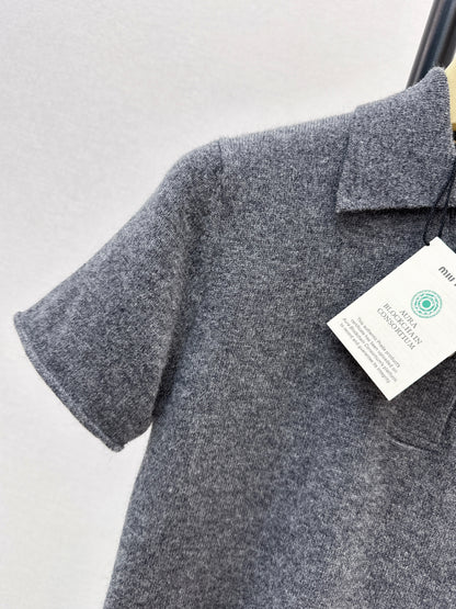 Miu NEW Polo knit shirt